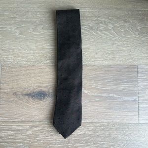 Brown Polka Dot Tie